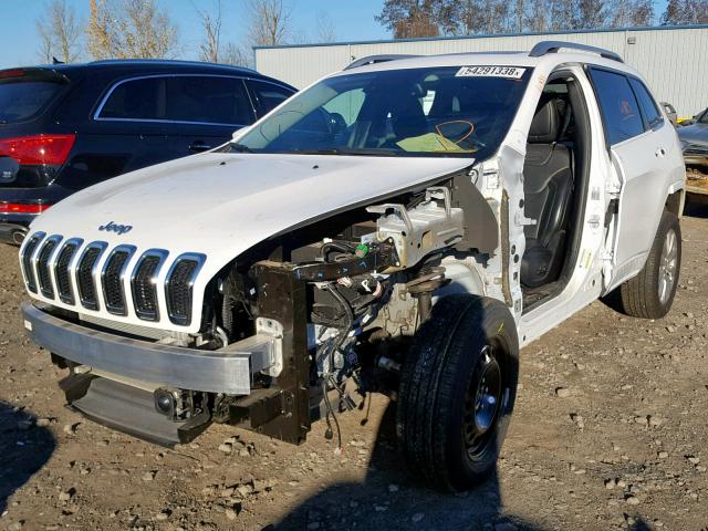 1C4PJMJS7HD228651 - 2017 JEEP CHEROKEE O WHITE photo 2