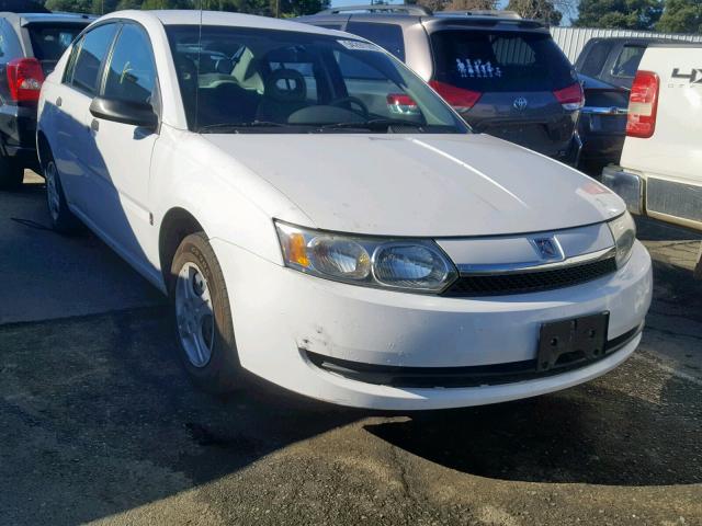 1G8AF52F03Z185839 - 2003 SATURN ION LEVEL WHITE photo 1