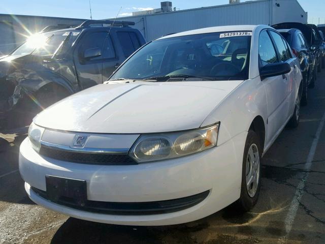 1G8AF52F03Z185839 - 2003 SATURN ION LEVEL WHITE photo 2