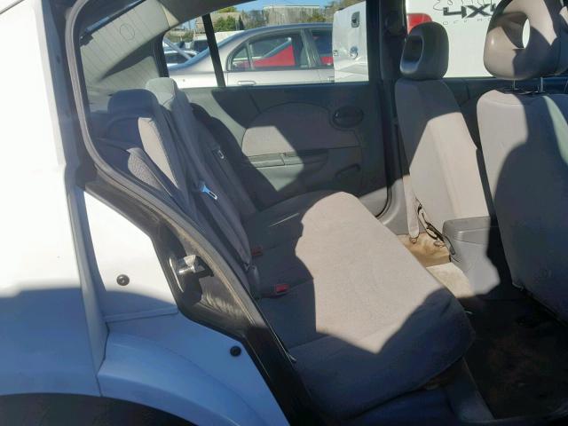 1G8AF52F03Z185839 - 2003 SATURN ION LEVEL WHITE photo 6