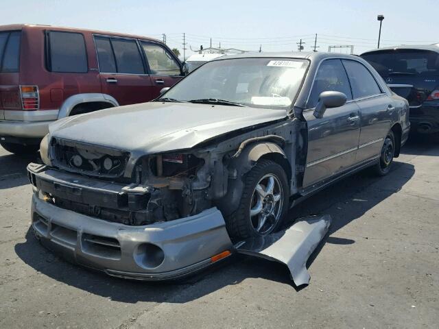 KMHFU45E62A210797 - 2002 HYUNDAI XG 350 GRAY photo 2