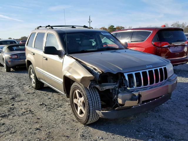 1J4HS58N06C153022 - 2006 JEEP GRAND CHER GRAY photo 1