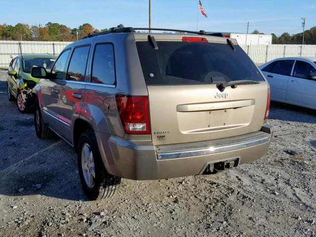 1J4HS58N06C153022 - 2006 JEEP GRAND CHER GRAY photo 3