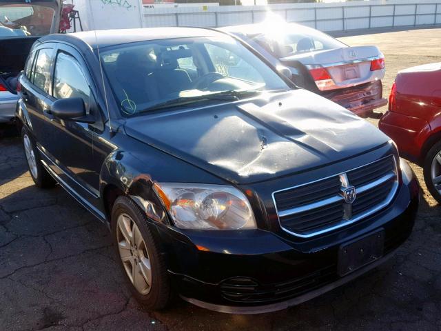 1B3HB48BX7D254443 - 2007 DODGE CALIBER SX BLACK photo 1