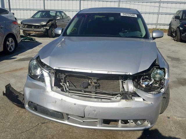 JNKBY01E37M402561 - 2007 INFINITI M45 BASE SILVER photo 9