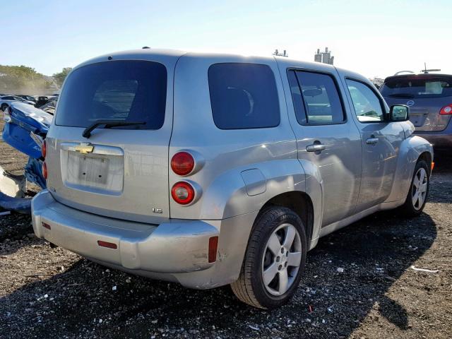 3GNDA13D96S531824 - 2006 CHEVROLET HHR LS SILVER photo 4