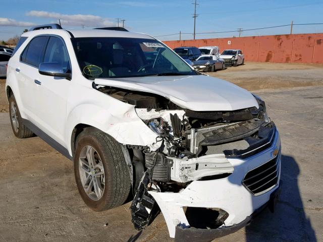 2GNALDEK7H1528753 - 2017 CHEVROLET EQUINOX PR WHITE photo 1