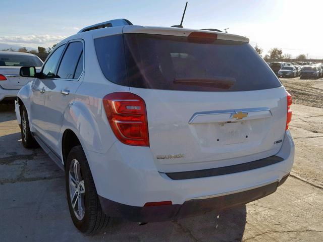 2GNALDEK7H1528753 - 2017 CHEVROLET EQUINOX PR WHITE photo 3