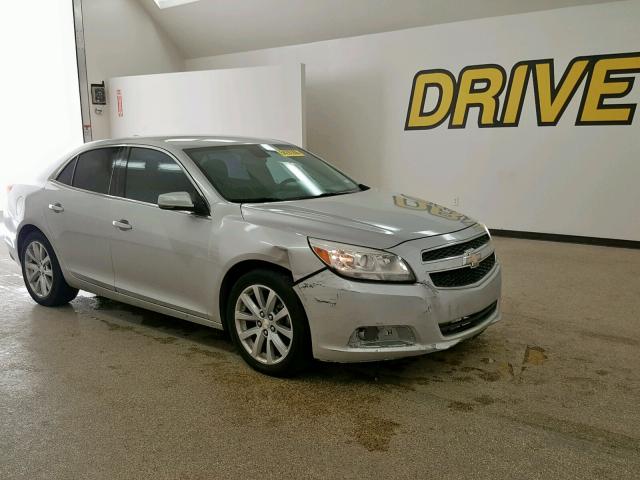 1G11E5SA2DF251137 - 2013 CHEVROLET MALIBU 2LT SILVER photo 1