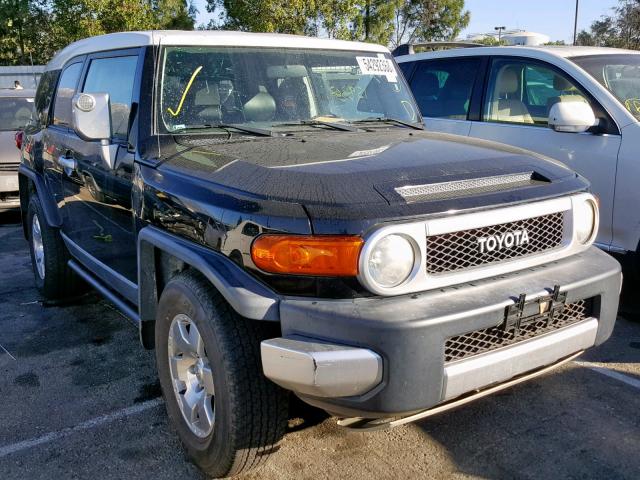 JTEZU11F170008635 - 2007 TOYOTA FJ CRUISER BLACK photo 1