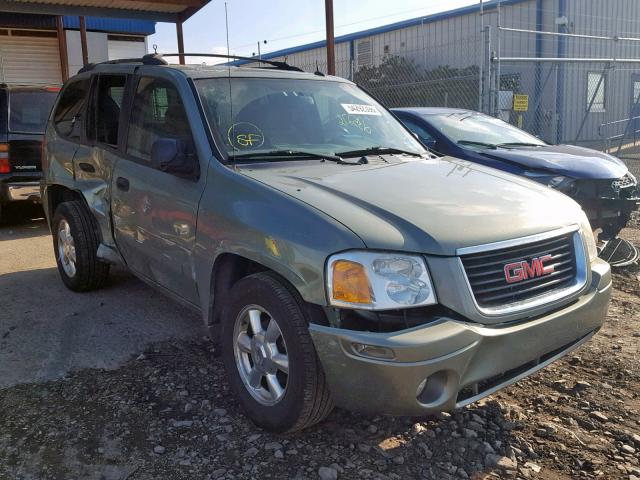 1GKDT13S542327987 - 2004 GMC ENVOY GREEN photo 1