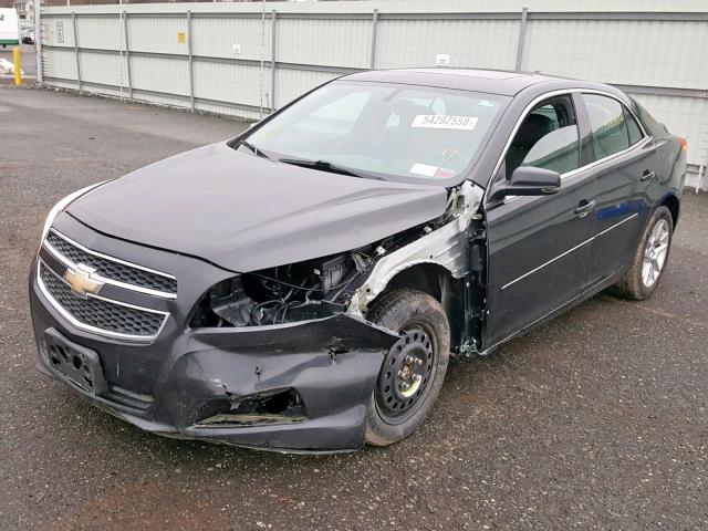 1G11C5SA5DF323969 - 2013 CHEVROLET MALIBU 1LT CHARCOAL photo 2