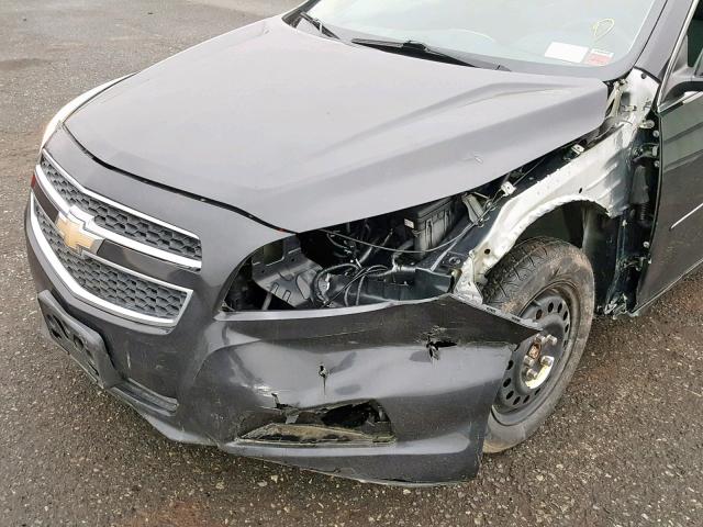 1G11C5SA5DF323969 - 2013 CHEVROLET MALIBU 1LT CHARCOAL photo 9