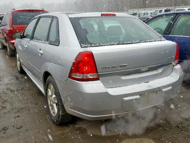 1G1ZU64854F207851 - 2004 CHEVROLET MALIBU MAX ვერცხლისფერი ფოტო 3