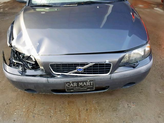 YV1RS61TX32276279 - 2003 VOLVO S60 GRAY photo 9