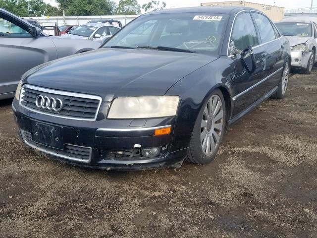 WAUML44E84N002199 - 2004 AUDI A8 L QUATT BLACK photo 2