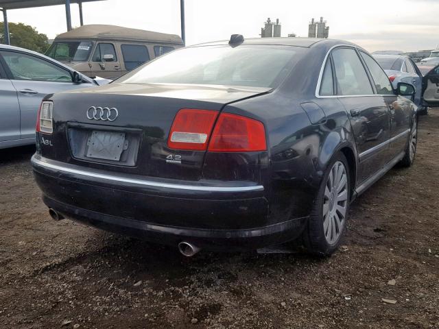 WAUML44E84N002199 - 2004 AUDI A8 L QUATT BLACK photo 4