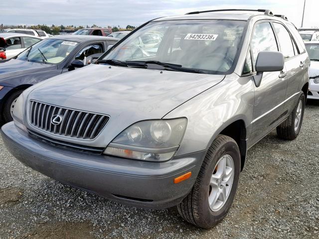 JT6HF10UXY0164028 - 2000 LEXUS RX 300 GRAY photo 2