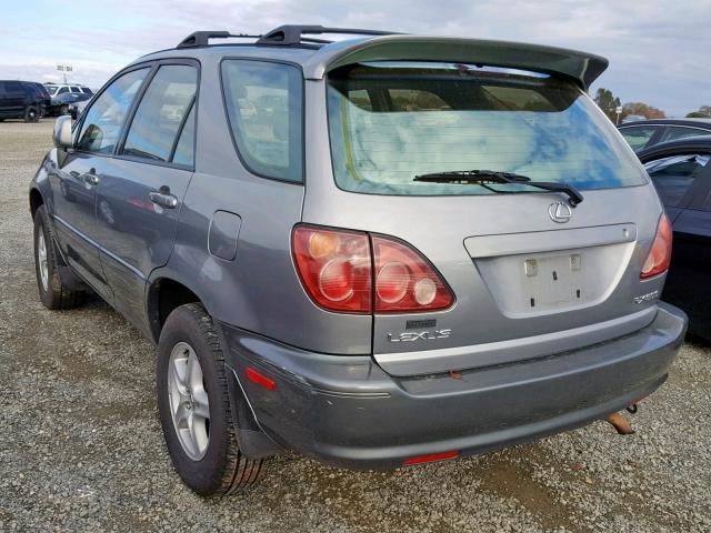 JT6HF10UXY0164028 - 2000 LEXUS RX 300 GRAY photo 3