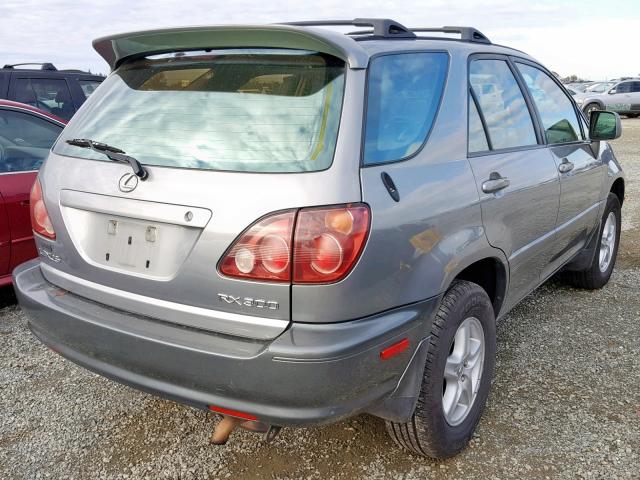 JT6HF10UXY0164028 - 2000 LEXUS RX 300 GRAY photo 4