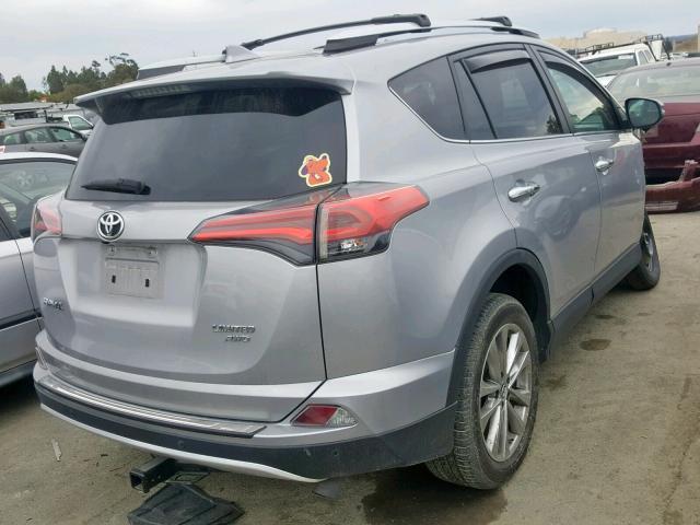 2T3DFREV0GW459883 - 2016 TOYOTA RAV4 LIMIT SILVER photo 4