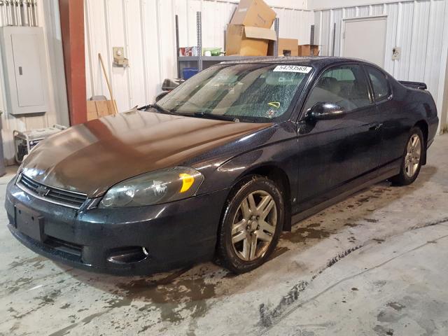 2G1WK151369363010 - 2006 CHEVROLET MONTE CARL შავი ფოტო 2