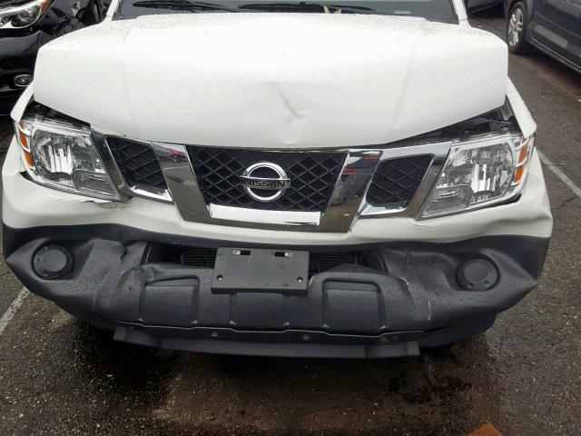 1N6BD0CT7HN762210 - 2017 NISSAN FRONTIER S WHITE photo 7