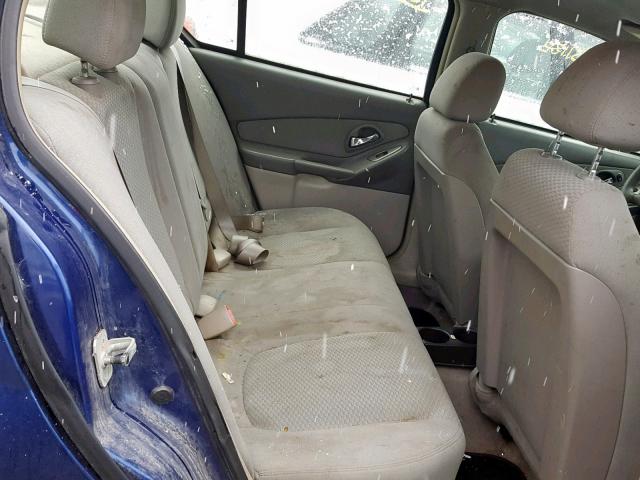 1G1ZS58FX7F170003 - 2007 CHEVROLET MALIBU LS 蓝色 照片 6