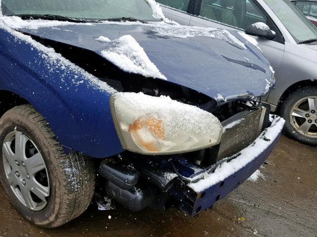 1G1ZS58FX7F170003 - 2007 CHEVROLET MALIBU LS 蓝色 照片 9