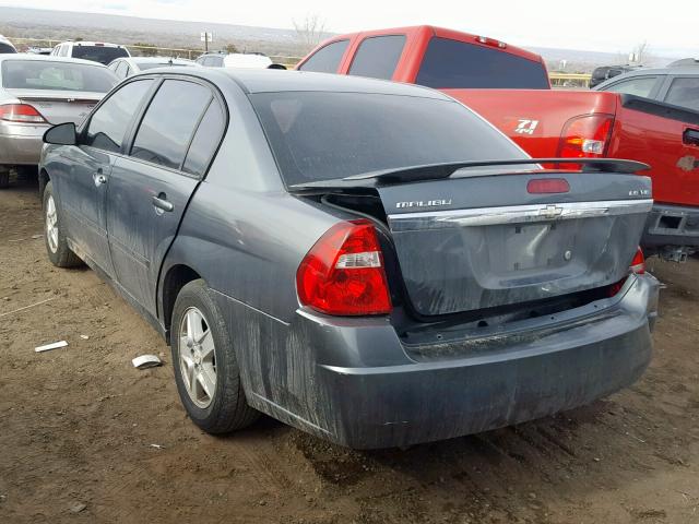 1G1ZT54805F228217 - 2005 CHEVROLET MALIBU LS 灰色 照片 3