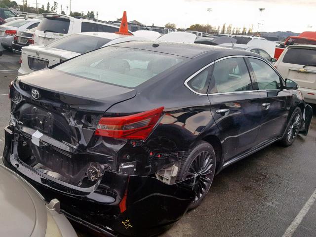 4T1BK1EB6GU211804 - 2016 TOYOTA AVALON XLE BLACK photo 4