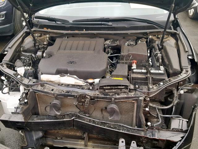 4T1BK1EB6GU211804 - 2016 TOYOTA AVALON XLE BLACK photo 7