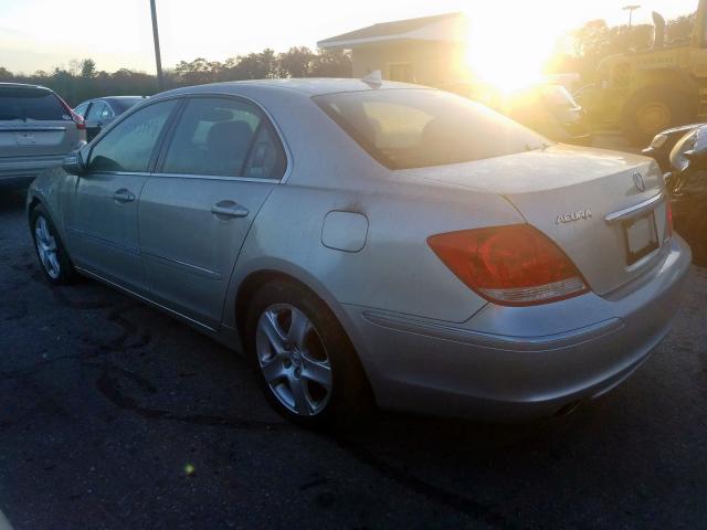 JH4KB16546C000150 - 2006 ACURA RL SILVER photo 3