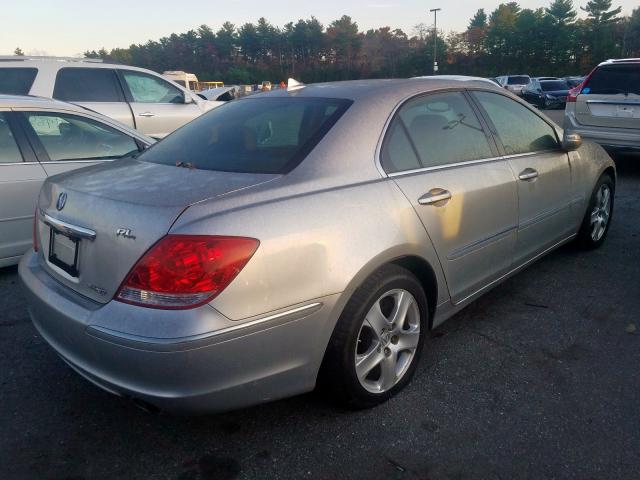 JH4KB16546C000150 - 2006 ACURA RL SILVER photo 4