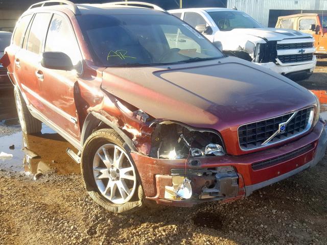 YV1CZ59H441094631 - 2004 VOLVO XC90 MAROON photo 1