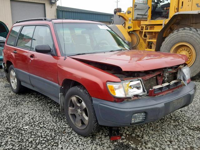 JF1SF6352XG711983 - 1999 SUBARU FORESTER L RED photo 1