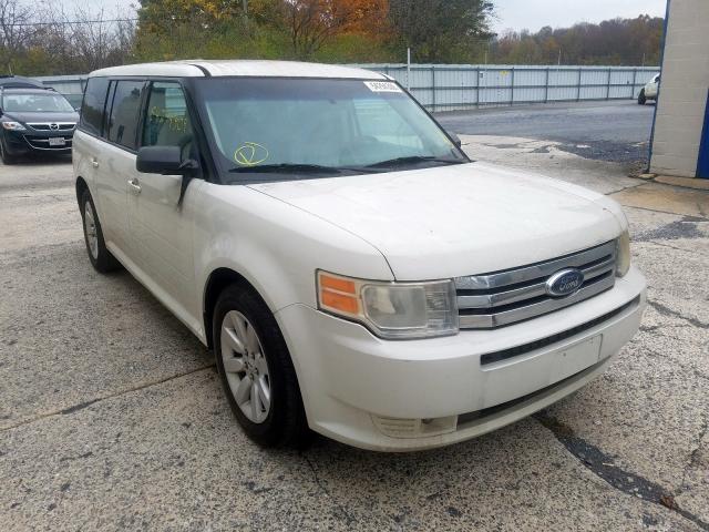 2FMDK51C39BA07162 - 2009 FORD FLEX SE WHITE photo 1