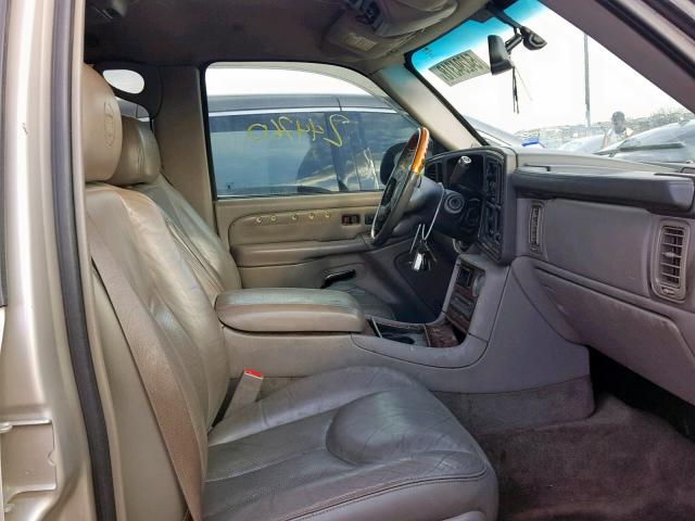 3GYFK66N24G178384 - 2004 CADILLAC ESCALADE E BEIGE photo 5