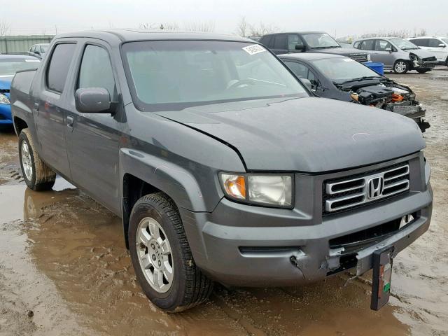 2HJYK16508H506274 - 2008 HONDA RIDGELINE GRAY photo 1