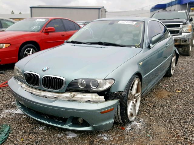 WBABD33494PL04323 - 2004 BMW 325 CI TEAL photo 2