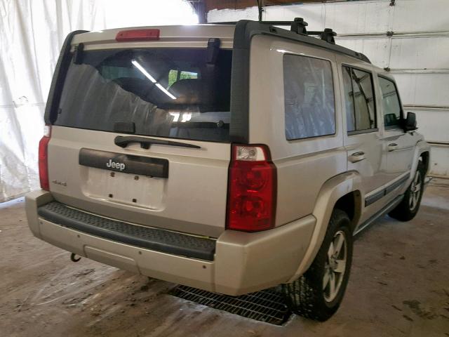 1J8HG48K38C178046 - 2008 JEEP COMMANDER თაფლისფერი ფოტო 4