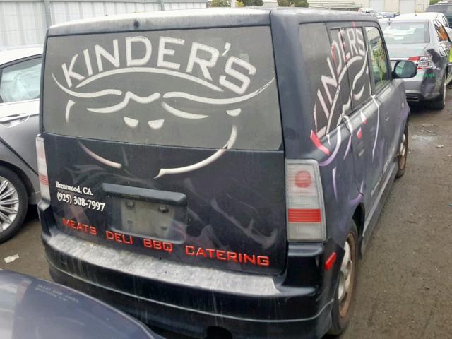 JTLKT324054022781 - 2005 TOYOTA SCION XB Bordo foto 4