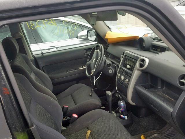 JTLKT324054022781 - 2005 TOYOTA SCION XB Bordo foto 5