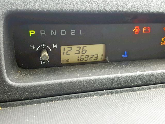 JTLKT324054022781 - 2005 TOYOTA SCION XB Bordo foto 8