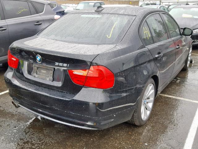 WBAPH5C54BF093789 - 2011 BMW 328 I SULE BLACK photo 4