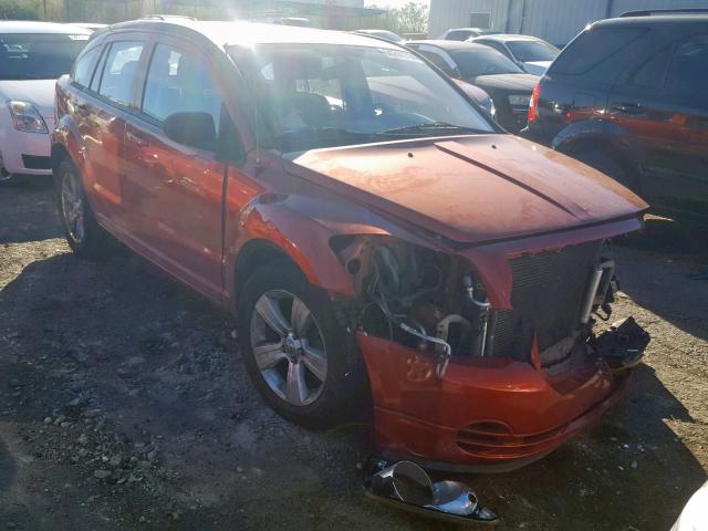 1B3CB4HA0AD602436 - 2010 DODGE CALIBER SX ORANGE photo 1