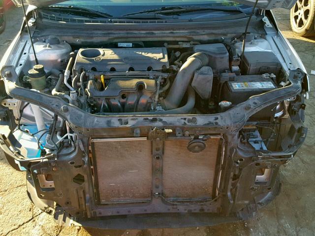 KNAFU6A28D5666885 - 2013 KIA FORTE EX SILVER photo 7