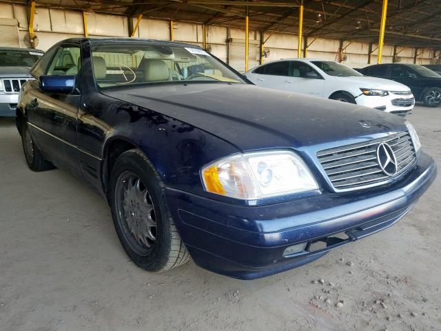 WDBFA67F5WF165938 - 1998 MERCEDES-BENZ SL 500 BLUE photo 1