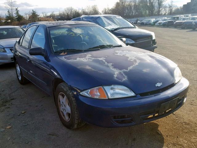 1G1JC524427263488 - 2002 CHEVROLET CAVALIER B BLUE photo 1