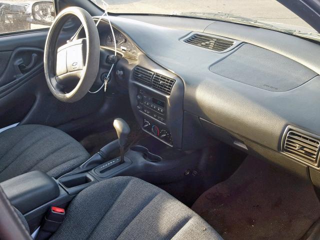 1G1JC524427263488 - 2002 CHEVROLET CAVALIER B BLUE photo 5